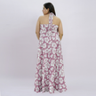 Botanical Halter Maxi Dress