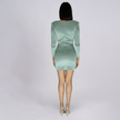 Cowl Neck Bodycon Mini Dress