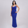 Crystal Stone Bodycon Evening Gown