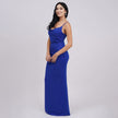 Crystal Stone Bodycon Evening Gown