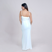 Mirror-Studded Bodycon Evening Gown