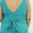 Pleated Lurex Shimmer Maxi Dress