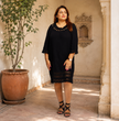 Round Neck Lace Detail Tunic