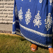 Santorini Smocked Cotton Maxi Dress
