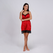 Satin Lace Trim Nightdress