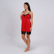 Satin Lace Trim Nightdress