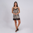 Satin Lace Trim Nightdress