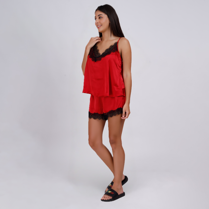 Spagetti Top Short Set
