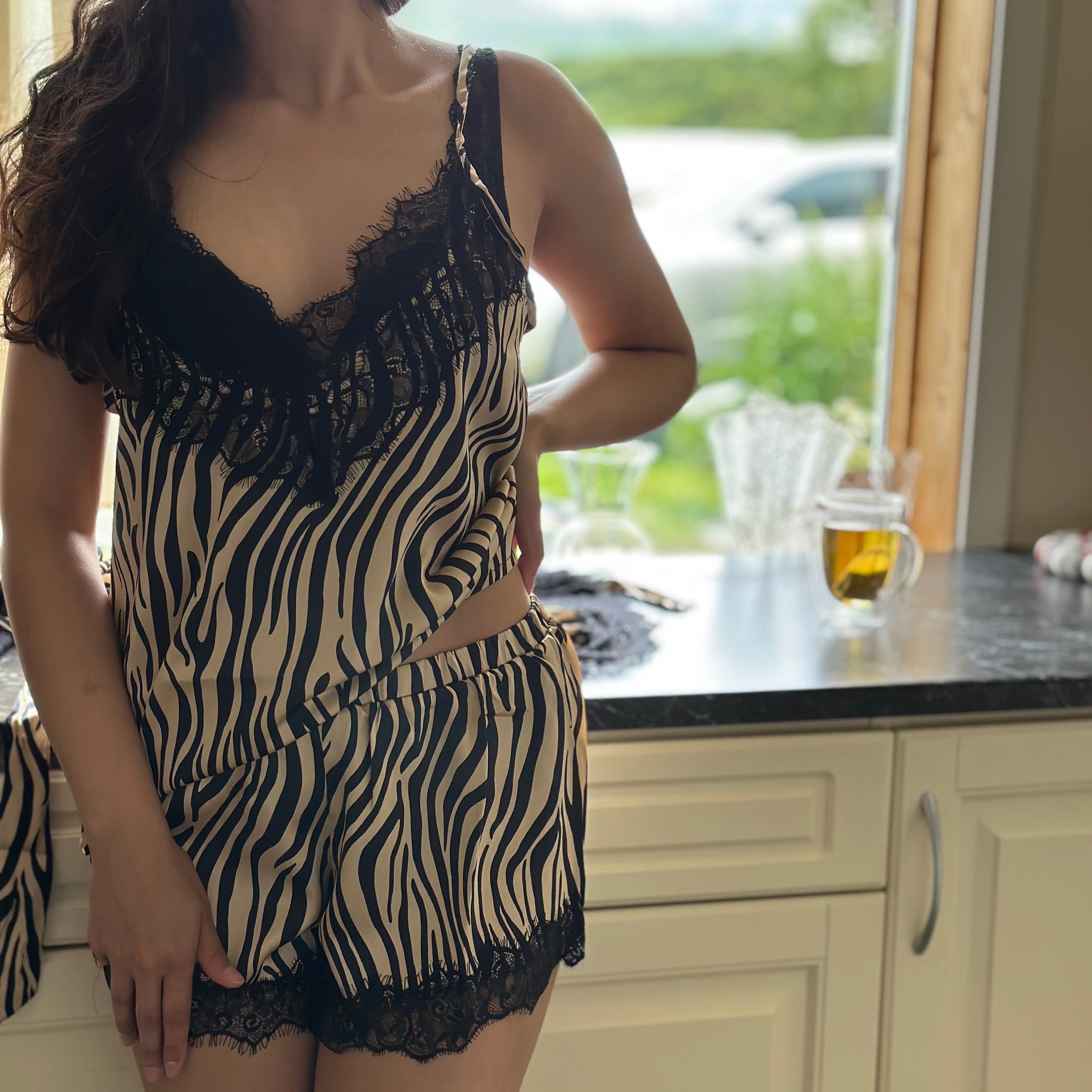 Spagetti Top Short Set