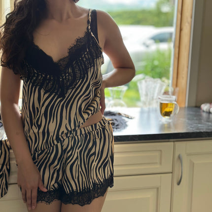 Spagetti Top Short Set