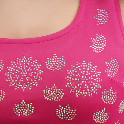 Stone Embellished Maxi Dress