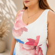 Watercolor Floral Maxi Dress